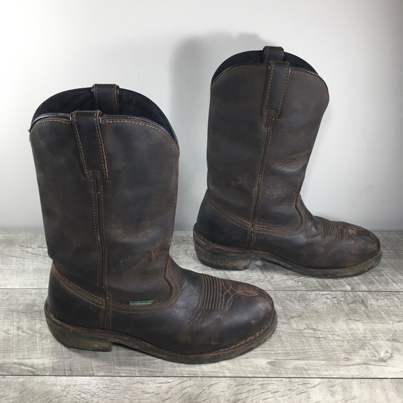 Dan Post DP69691 Albuquerque Mens Leather Cowboy Western Waterproof Boots Size 8 - Picture 3 of 11